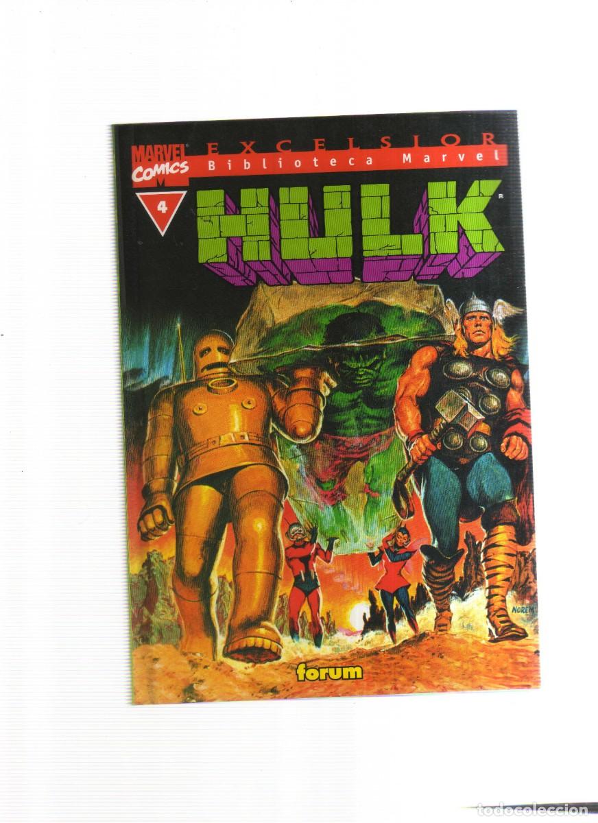 Tebeos: HULK BIBLIOTECA MARVEL N,4 - Foto 1