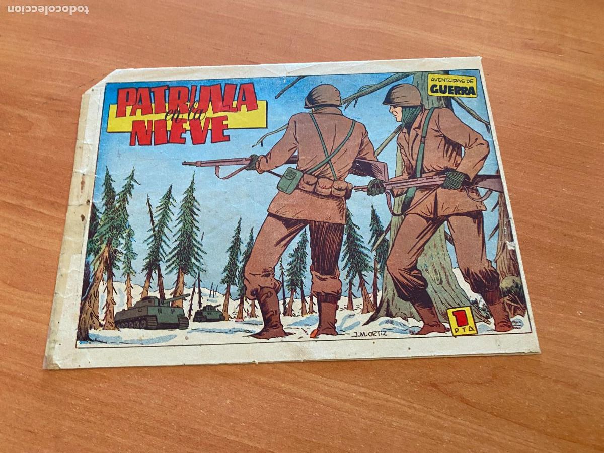 Tebeos: AVENTURAS DE GUERRA N&ordm; 50 PATRULLA EN LA NIEVE (ORIGINAL FAVENCIA) (COIB154)