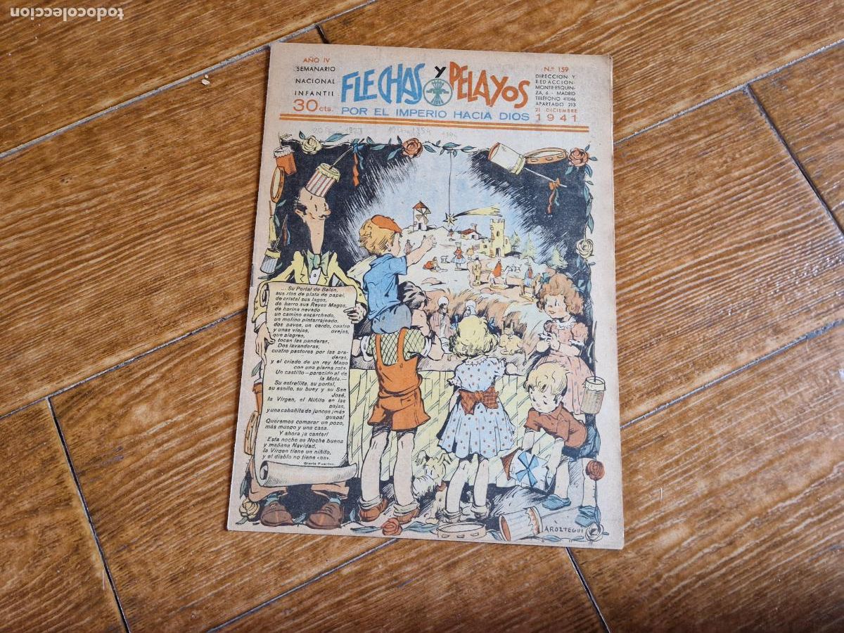 Tebeos: FLECHAS Y PELAYOS N&ordm; 159 FET Y DE LAS JONS - Foto 1