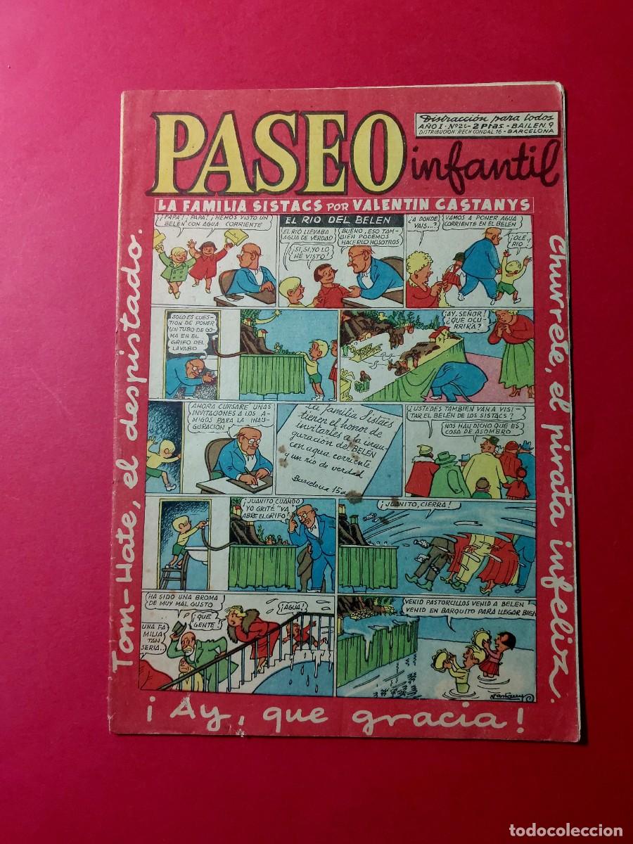 Tebeos: Paseo Infantil N&ordm; 26 Ediciones Generales 1956 - Foto 1