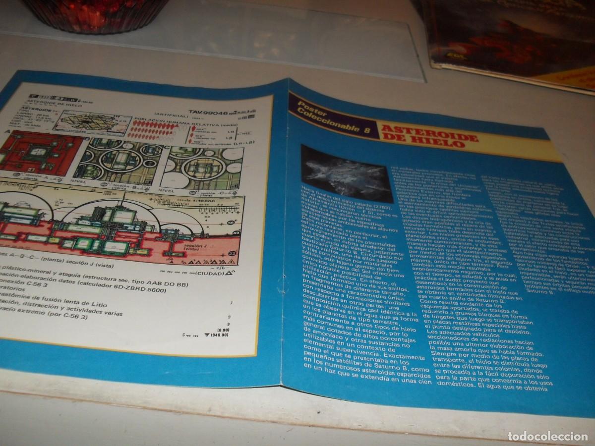 Tebeos: POSTER COLECCIONABLE N&ordm; 8 ASTEROIDE DE HIELO.EGC EDITOR,1982 - Foto 2