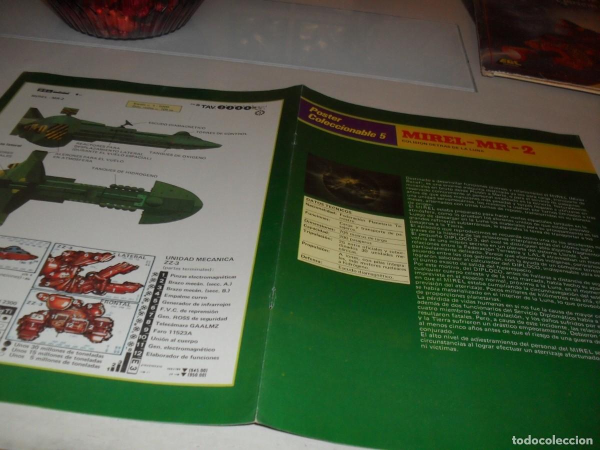 Tebeos: POSTER COLECCIONABLE N&ordm; 5 MIREL-MR-2.EGC EDITOR,1982 - Foto 2