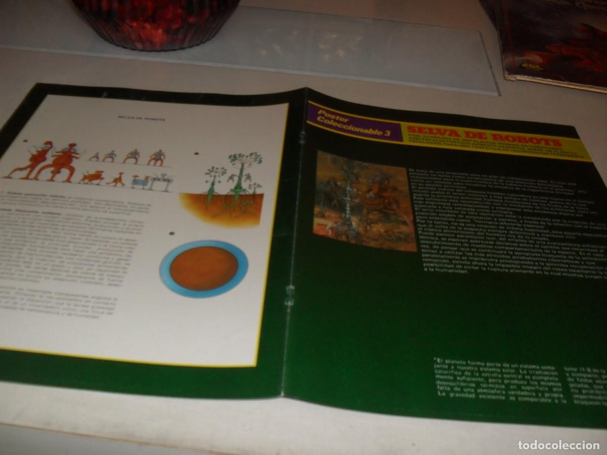 Tebeos: POSTER COLECCIONABLE N&ordm; 3 SELVA DE ROBOTS.EGC EDITOR,1982 - Foto 2