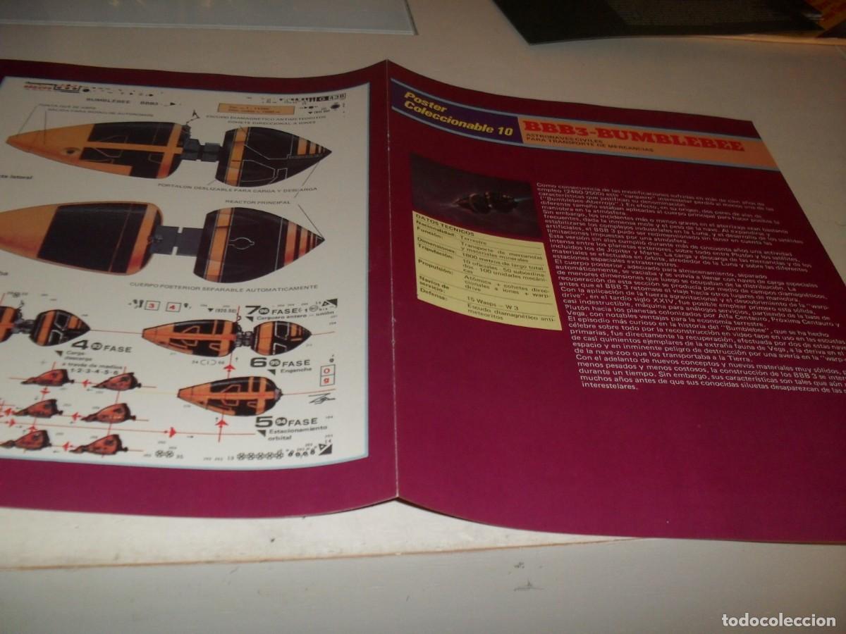 Tebeos: POSTER COLECCIONABLE N&ordm; 10 BBB3-BUMBLEBEE.EGC EDITOR,1982 - Foto 2