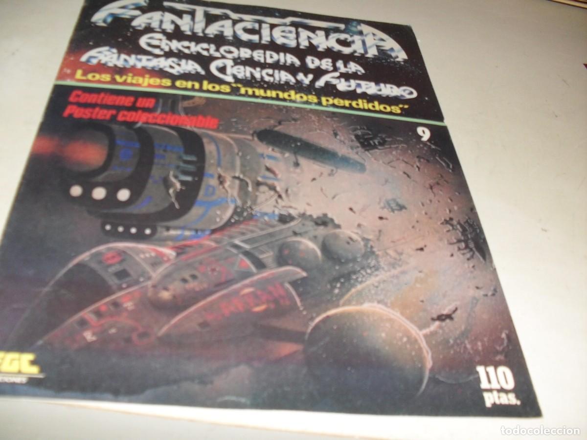Comics: (SOLO LAS CUBIERTAS) FANTACIENCIA,ENCICL0PEDIA DE LA FANTASIA,CIENCIA Y FUTURO N&ordm; 9.EGC EDITOR,1982