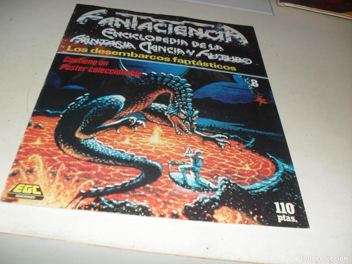 Comics: (SOLO LAS CUBIERTAS) FANTACIENCIA,ENCICL0PEDIA DE LA FANTASIA,CIENCIA Y FUTURO N&ordm; 8.EGC EDITOR,1982