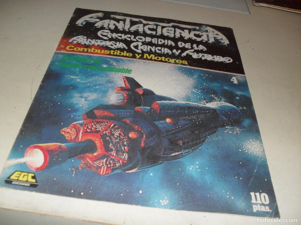 Comics: (SOLO LAS CUBIERTAS) FANTACIENCIA,ENCICL0PEDIA DE LA FANTASIA,CIENCIA Y FUTURO N&ordm; 4.EGC EDITOR,1982