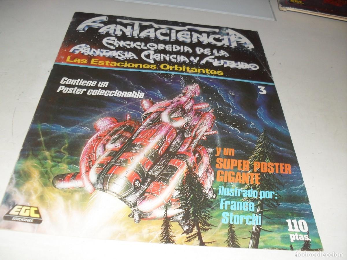 Comics: (SOLO LAS CUBIERTAS) FANTACIENCIA,ENCICL0PEDIA DE LA FANTASIA,CIENCIA Y FUTURO N&ordm; 3.EGC EDITOR,1982