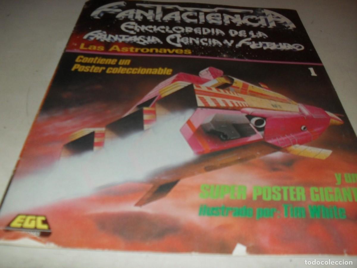 Comics: (SOLO LAS CUBIERTAS) FANTACIENCIA,ENCICL0PEDIA DE LA FANTASIA,CIENCIA Y FUTURO N&ordm; 1.EGC EDITOR,1982