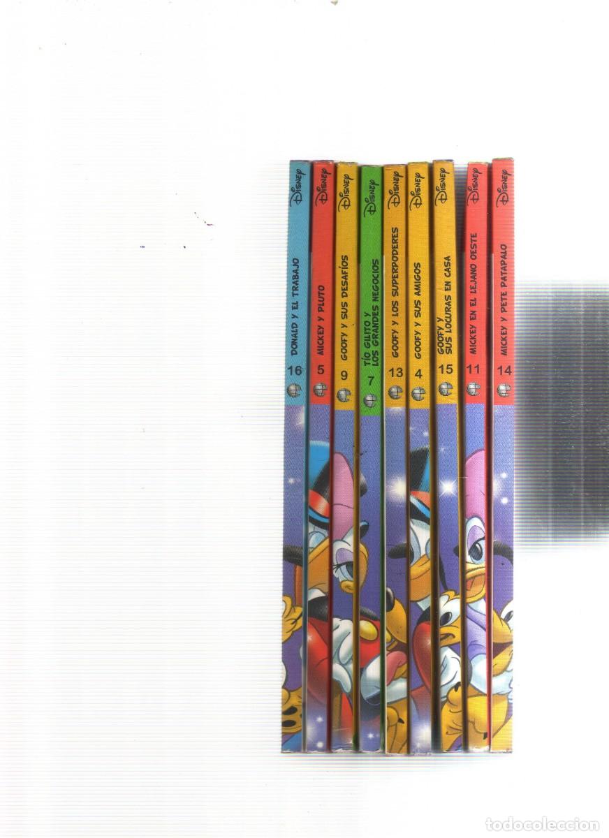 Tebeos: DISNEY SERIE ORO LOTE DE 9 NUMEROS - Foto 2
