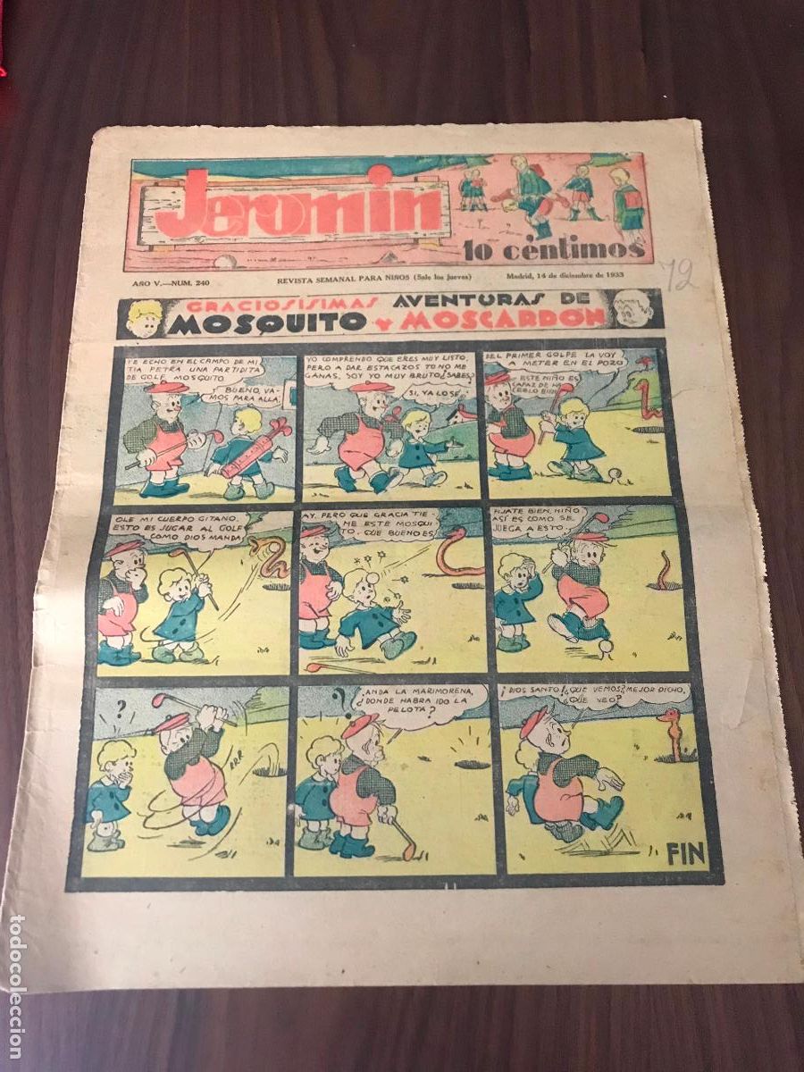 Tebeos: JEROM&Iacute;N N&ordm; 240 , 10 CENTIMOS - Foto 1