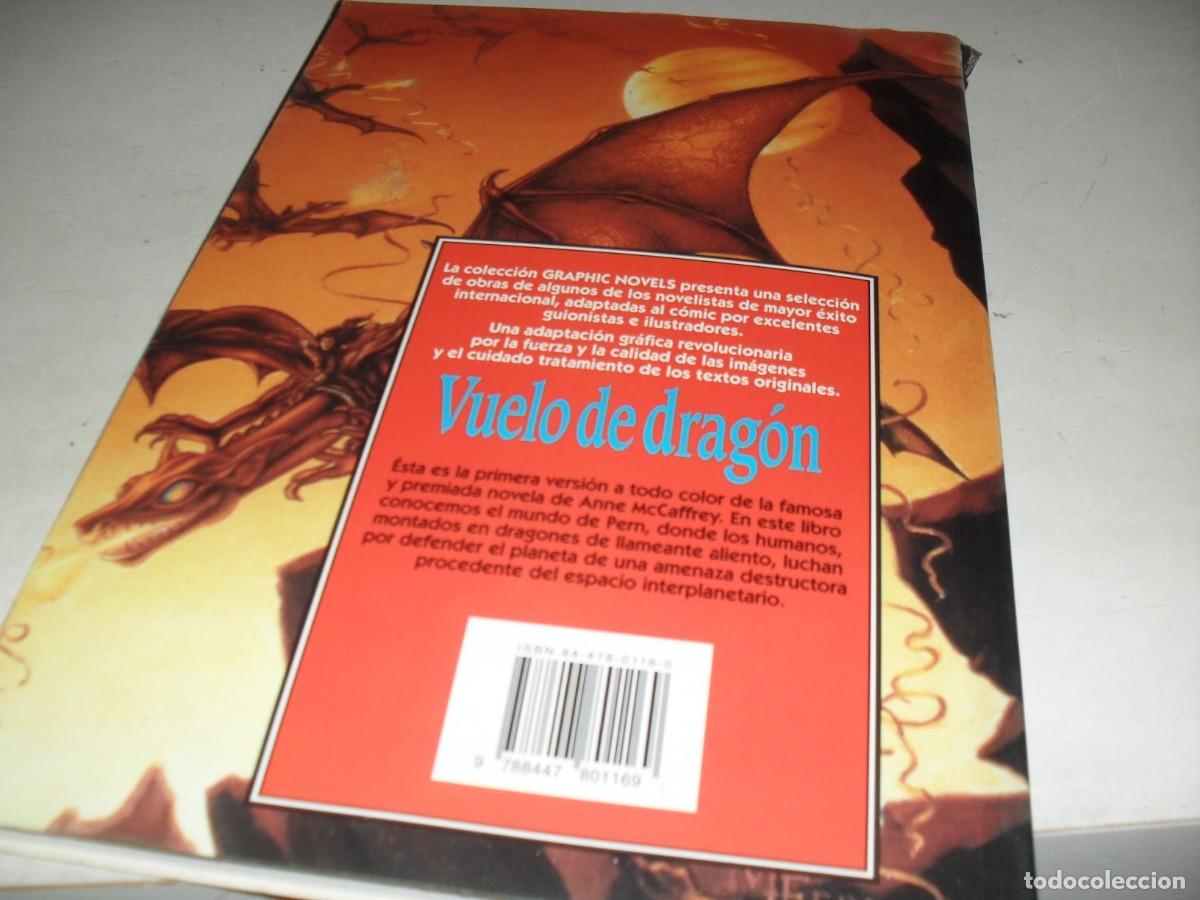 Tebeos: VUELO DE DRAGON,DE ANNE MCCAFFREY N&ordm; 2,(DE 3).EDICIONES JUNUIR,1994 - Foto 3