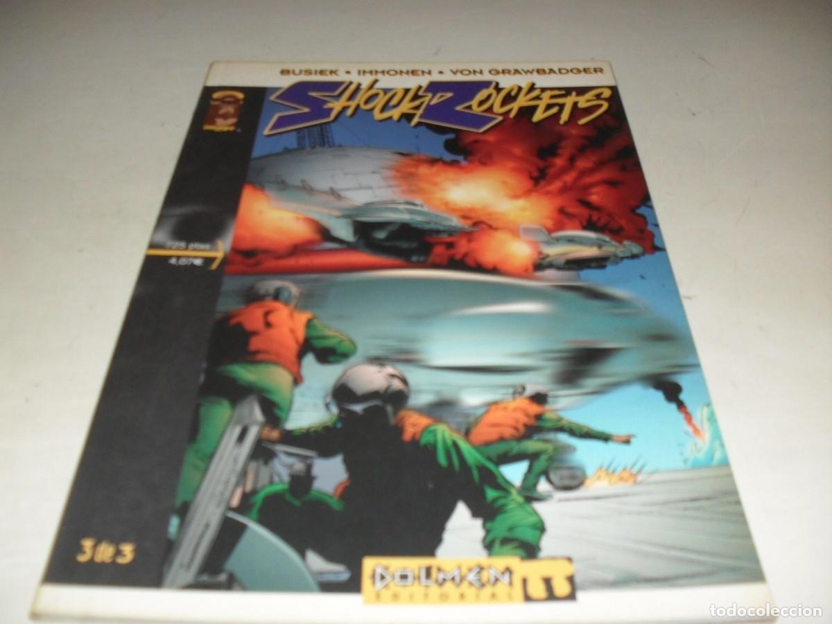 Tebeos: SHOCK ZOCKETTS 3,(DE 3),DE BUSIEK E IMMONEN,DE KIOSKO.DOLMEN,A&Ntilde;O 2001 - Foto 1