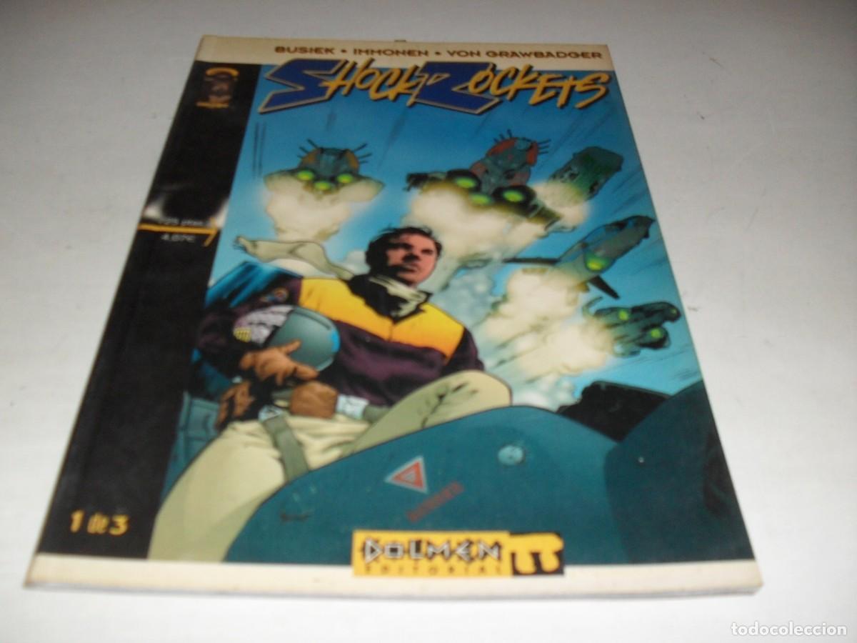 Tebeos: SHOCK ZOCKETTS 1,(DE 3),DE BUSIEK E IMMONEN,DE KIOSKO.DOLMEN,A&Ntilde;O 2001 - Foto 1