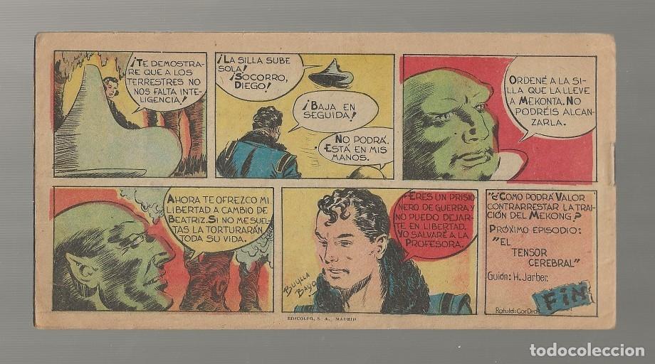 Tebeos: DIEGO VALOR N&ordm; 23 - EL MONSTRUO ACECHA (ORIGINAL) EDIT. CID 1954 - Foto 2
