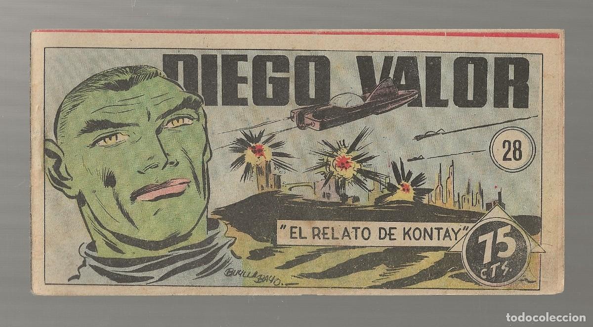 Tebeos: DIEGO VALOR N&ordm; 28 - EL RELATO DE KONTAY (ORIGINAL) EDIT. CID 1954 - Foto 1