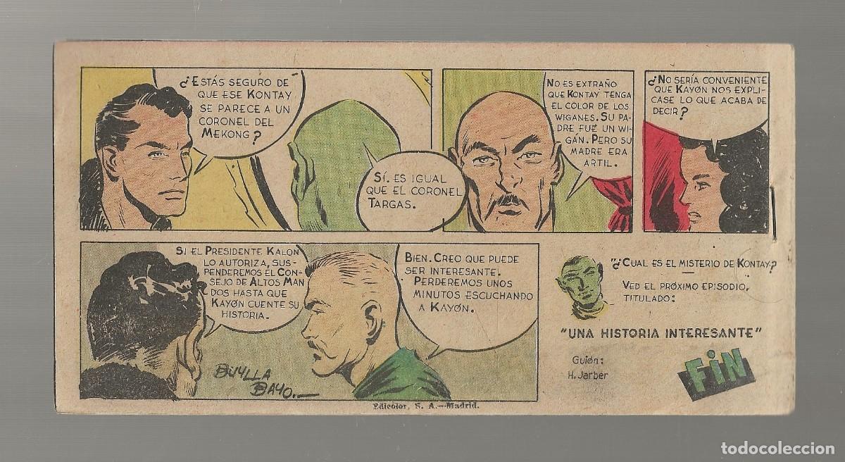 Tebeos: DIEGO VALOR N&ordm; 28 - EL RELATO DE KONTAY (ORIGINAL) EDIT. CID 1954 - Foto 2