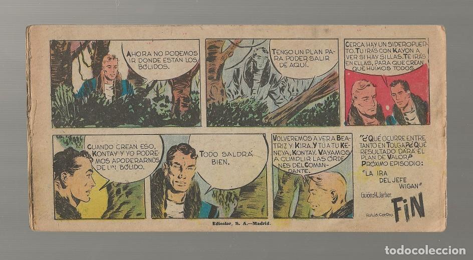 Tebeos: DIEGO VALOR N&ordm; 31 - LA ZONA X-A (ORIGINAL) EDIT. CID 1954 - Foto 2