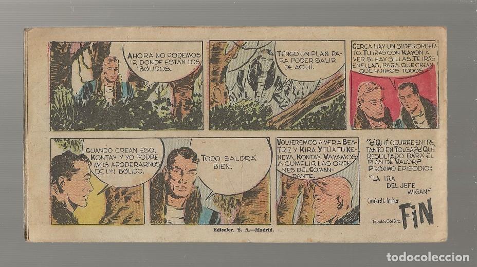 Tebeos: DIEGO VALOR N&ordm; 31 - LA ZONA X-A (ORIGINAL) EDIT. CID 1954 - Foto 2
