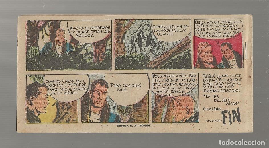 Tebeos: DIEGO VALOR N&ordm; 31 - LA ZONA X-A (ORIGINAL) EDIT. CID 1954 - Foto 2