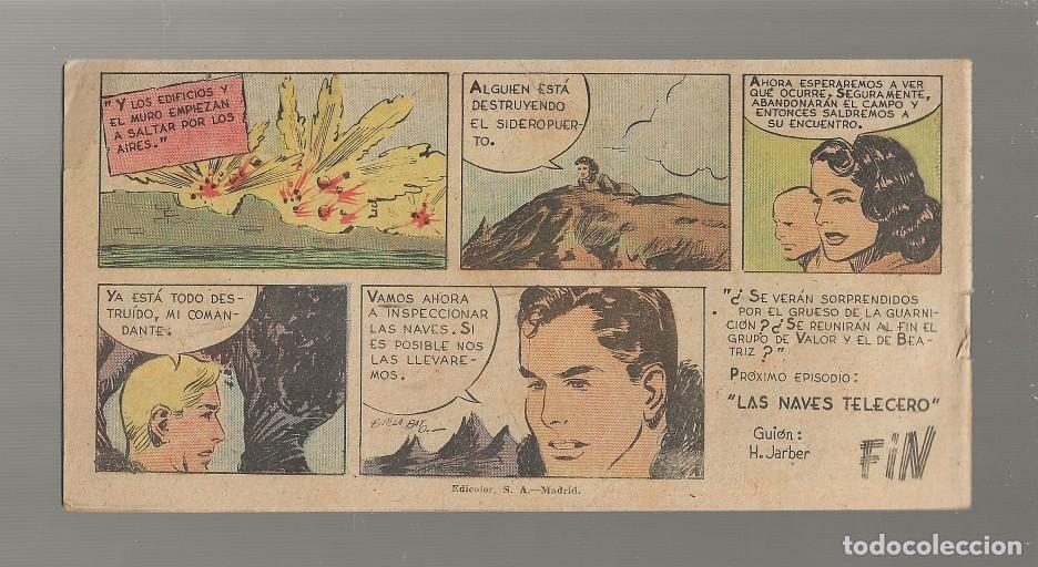Tebeos: DIEGO VALOR N&ordm; 37 - EL GRAN SIDEROPUERTO (ORIGINAL) EDIT. CID 1954 - Foto 2