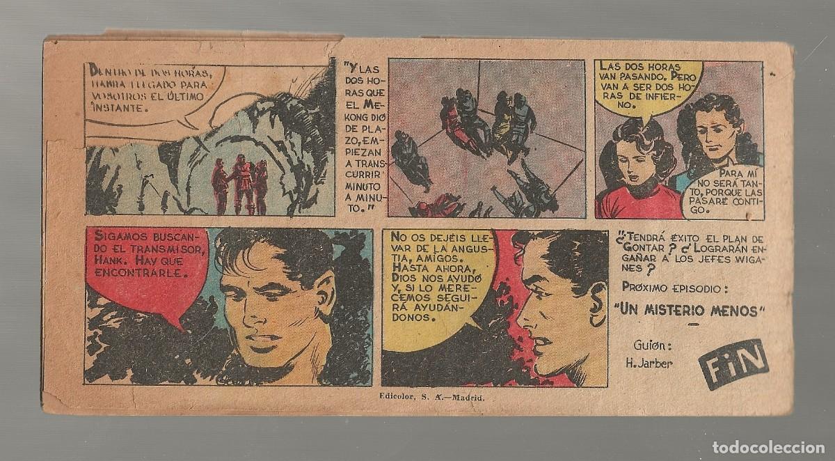 Tebeos: DIEGO VALOR N&ordm; 45 - HORAS DE INFIERNO (ORIGINAL) EDIT. CID 1954 - Foto 2