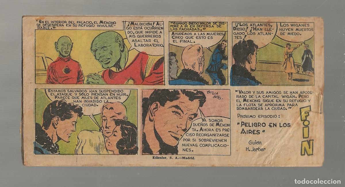 Tebeos: DIEGO VALOR N&ordm; 49 - LUCHA HERO&Iacute;CA (ORIGINAL) EDIT. CID 1954 - Foto 2
