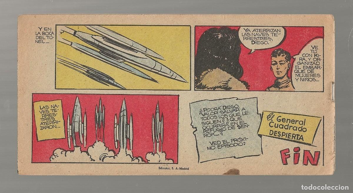 Tebeos: DIEGO VALOR N&ordm; 91 - EN LA SALIDA DEL T&Uacute;NEL (ORIGINAL) EDIT. CID 1954 - Foto 2