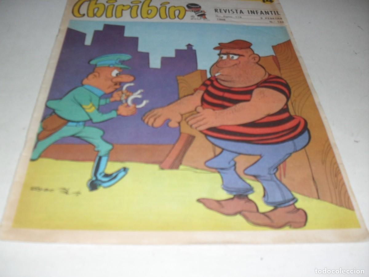Tebeos: CHIRIBIN N&ordm; 133,ULTIMOS N&ordm;,(DE 139).DON BOSCO,1961,TEBEO DIFICIL.