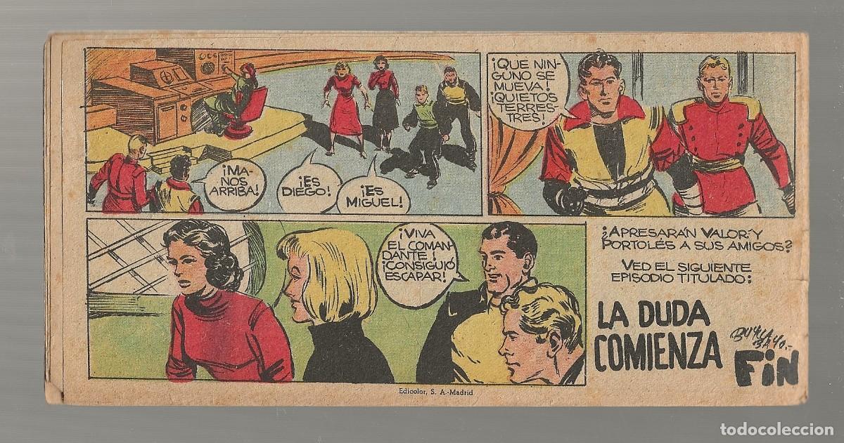 Tebeos: DIEGO VALOR N&ordm; 101 - LA IN&Uacute;TIL AVENTURA (ORIGINAL) EDIT. CID 1954 - Foto 2