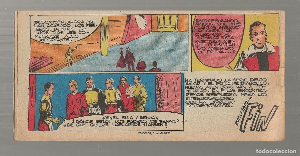Tebeos: DIEGO VALOR N&ordm; 117 - EL FINAL DE UN MALVADO (ORIGINAL) EDIT. CID 1954 - Foto 2