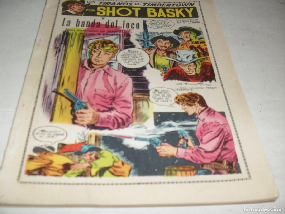 Tebeos: SHOT BASKY Y LA BANDA DEL LOCO,N&ordm; UNICO,EN COLOR.EDITA DOMINGOO SAVIO,1960.DIBUJA JESUS BLASCO