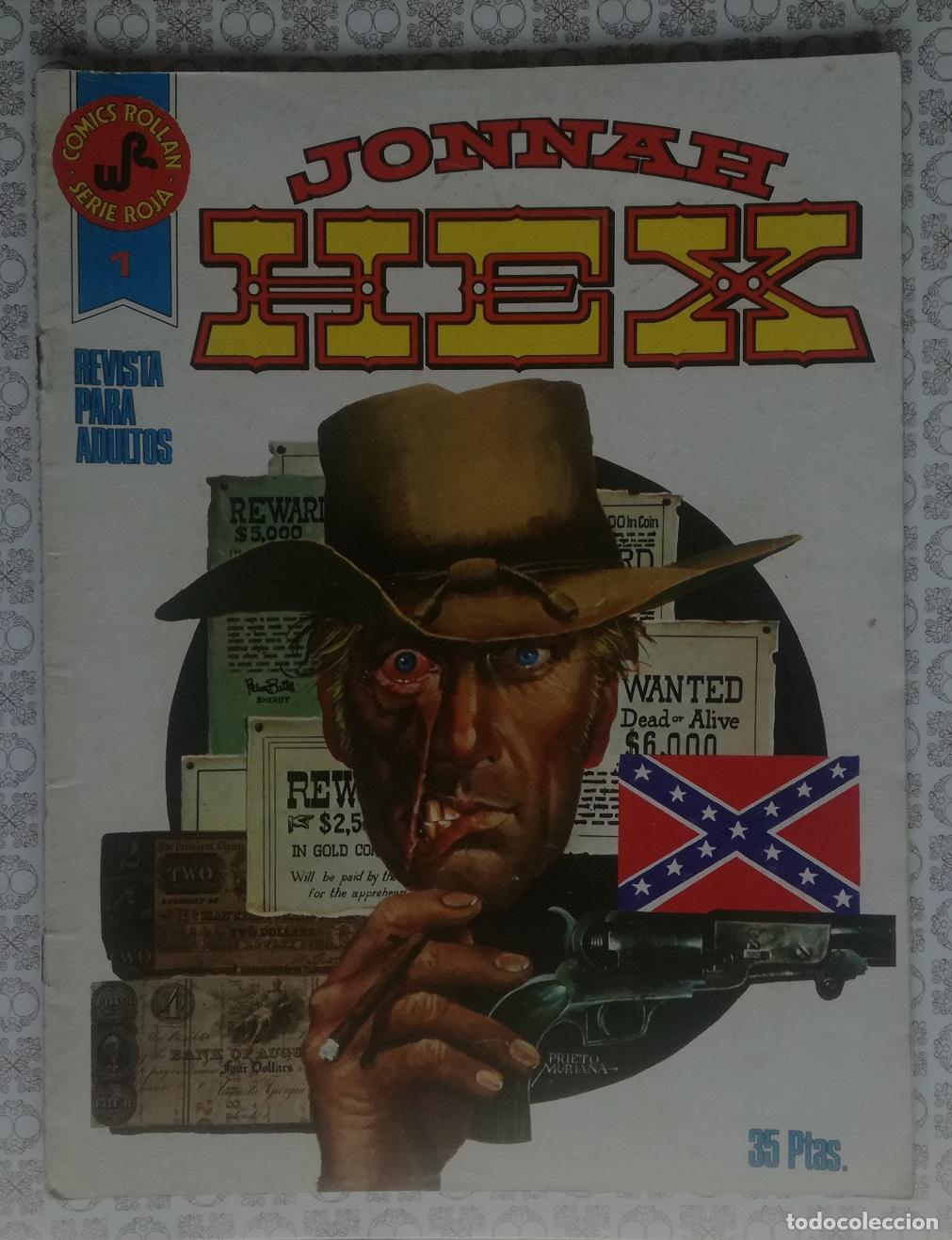 Tebeos: Comic Jonnah Hex - Comics Rollan Serie Roja, n&ordm; 1