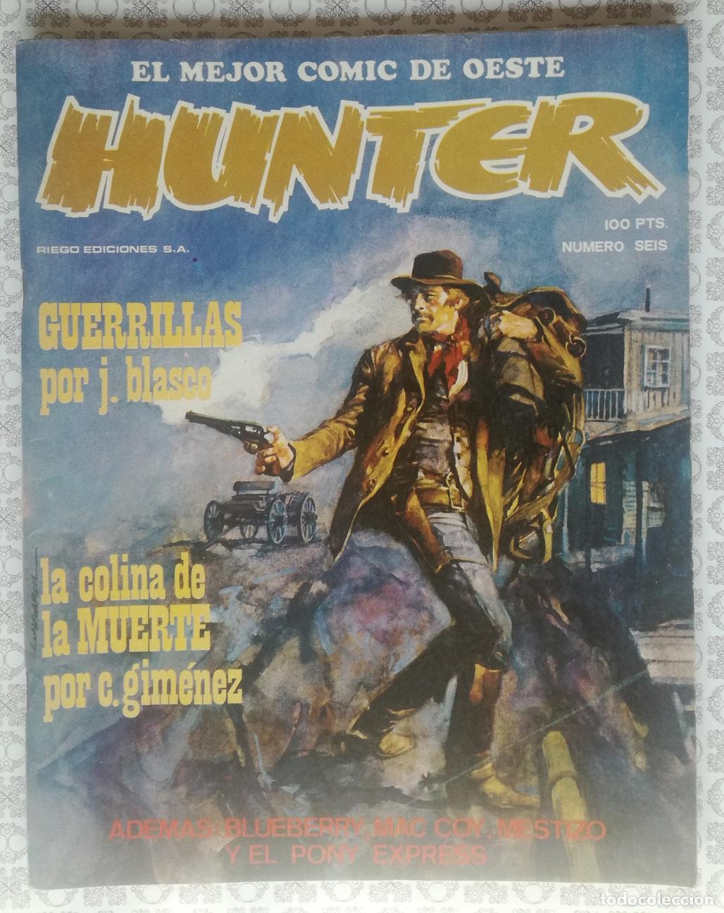 Tebeos: Comic Hunter. El mejor comic del Oeste, n&ordm; 6 - Riego Ediciones