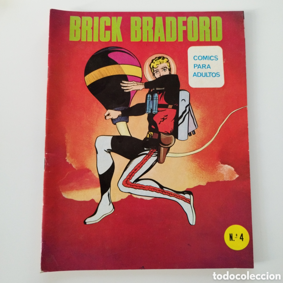 Tebeos: BRICK BRADFORD / # 4 / ED MAISAL / 1976 / - Foto 1