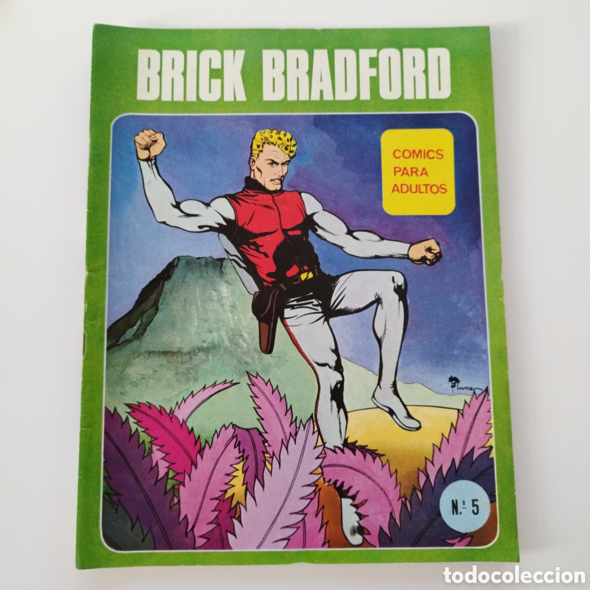 Tebeos: BRICK BRADFORD / # 5 / ED MAISAL / 1976 / - Foto 1