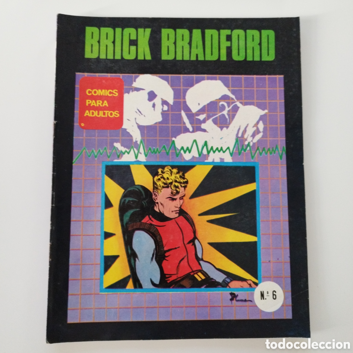 Tebeos: BRICK BRADFORD / # 6 / ED MAISAL / 1976 / - Foto 1