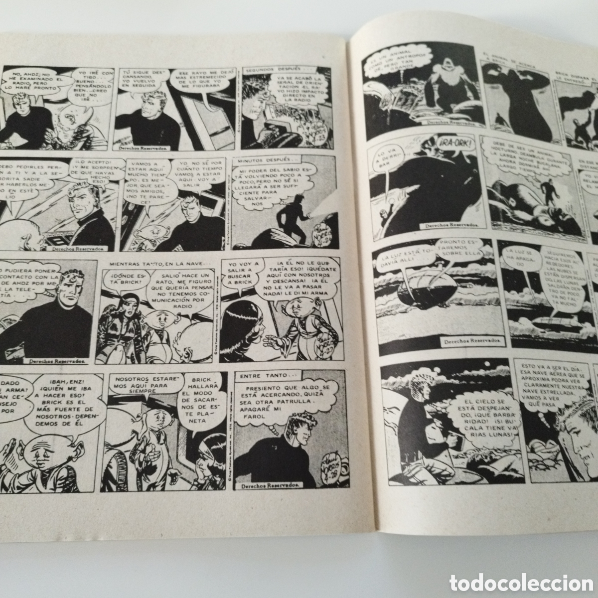 Tebeos: BRICK BRADFORD / # 7 / ED MAISAL / 1976 / - Foto 3