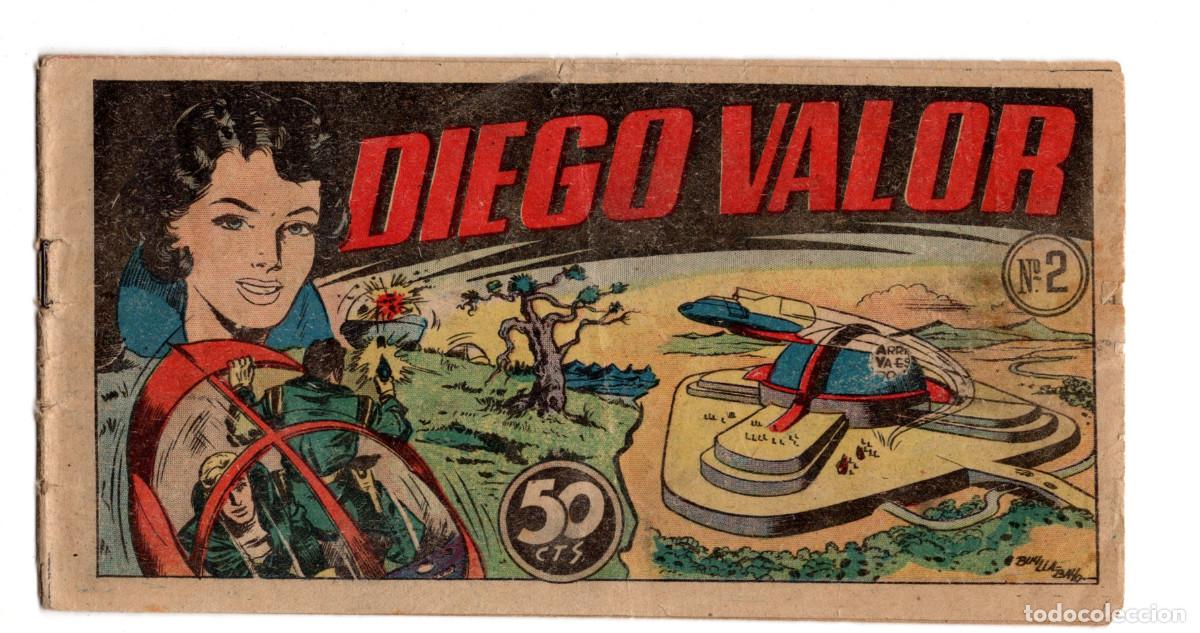 Tebeos: DIEGO VALOR N&ordm; 2. ORIGINAL A&Ntilde;OS 50. - Foto 1