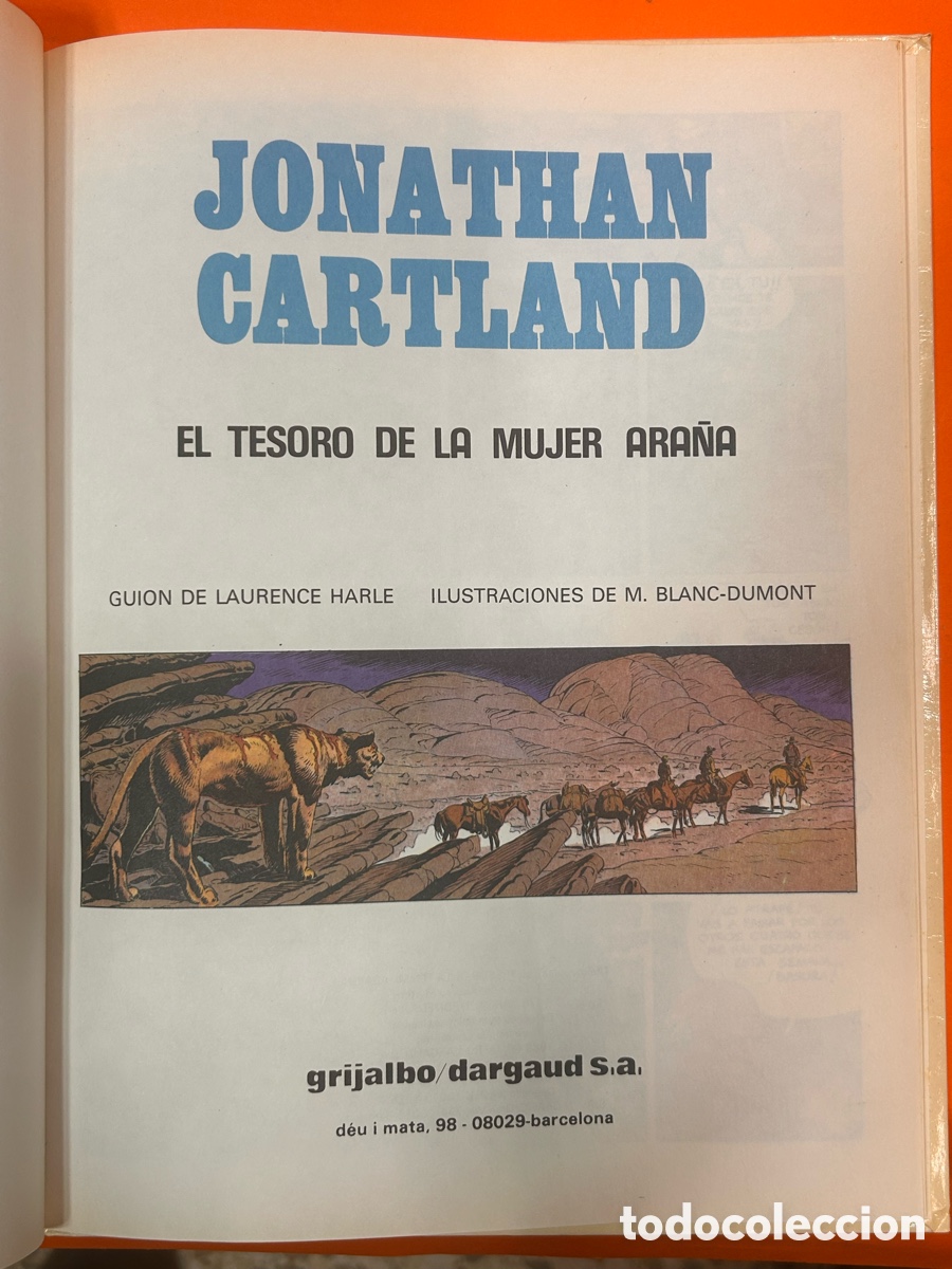 Tebeos: JONATHAN CARTLAND GRIJALBO JUNIR EDICIONES 5,6,7 y 8 - Foto 5