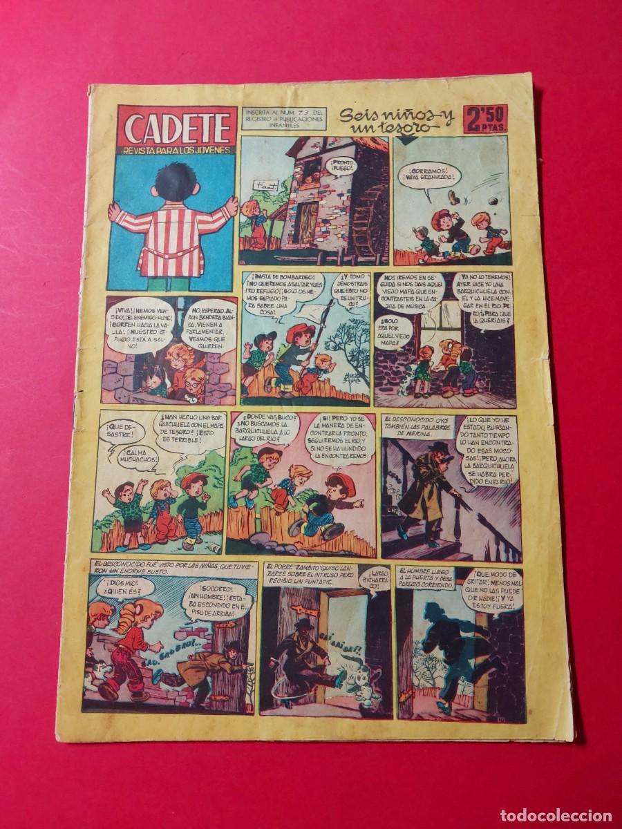 Tebeos: Colecci&oacute;n Cadete N&ordm; 4 Editorial Mateu 1959