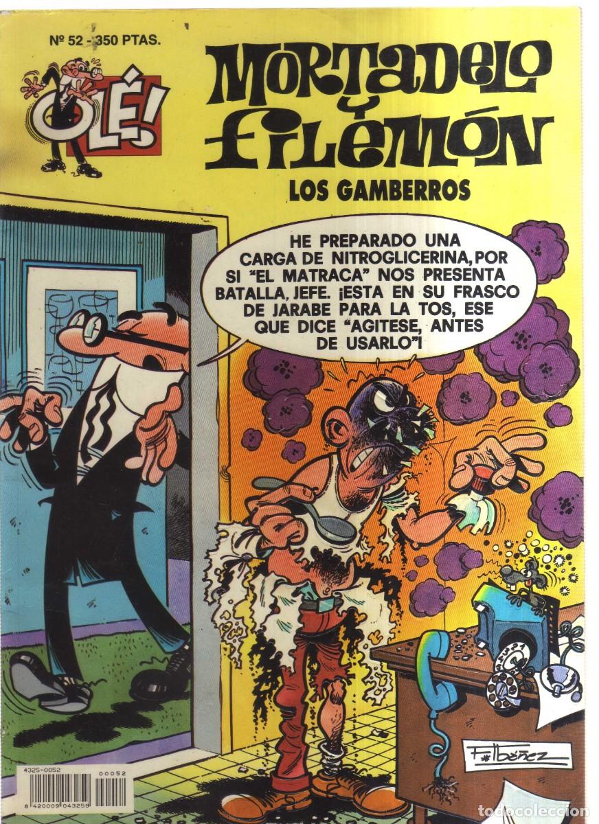 Tebeos: MORTADELO Y FILEMON COLECCION OLE N,52 - Foto 1