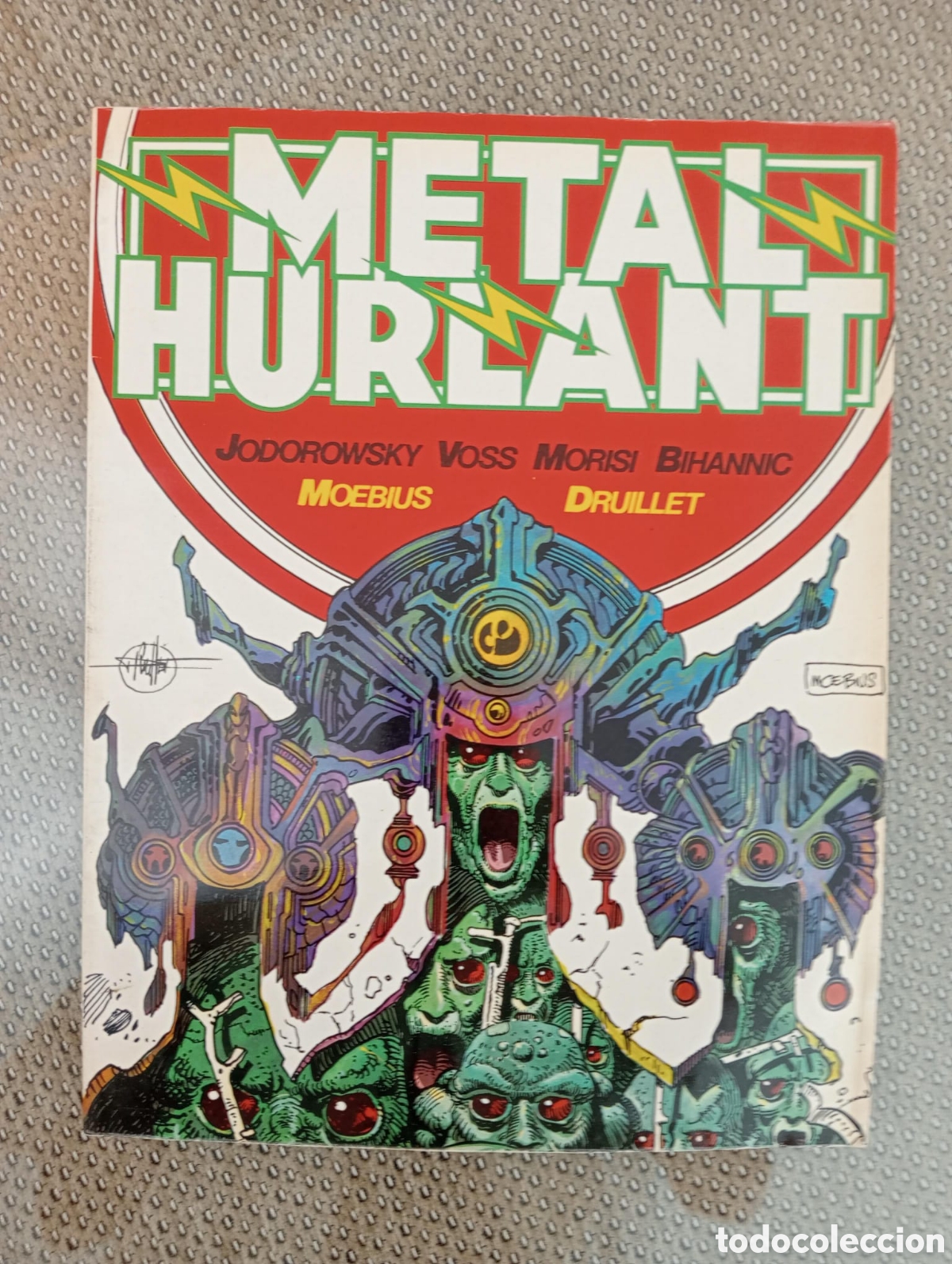 Tebeos: COMIC REVISTA METAL HURLANT N&ordm; 12 - EUROCOMIC - 1982 - EXCELENTE ESTADO