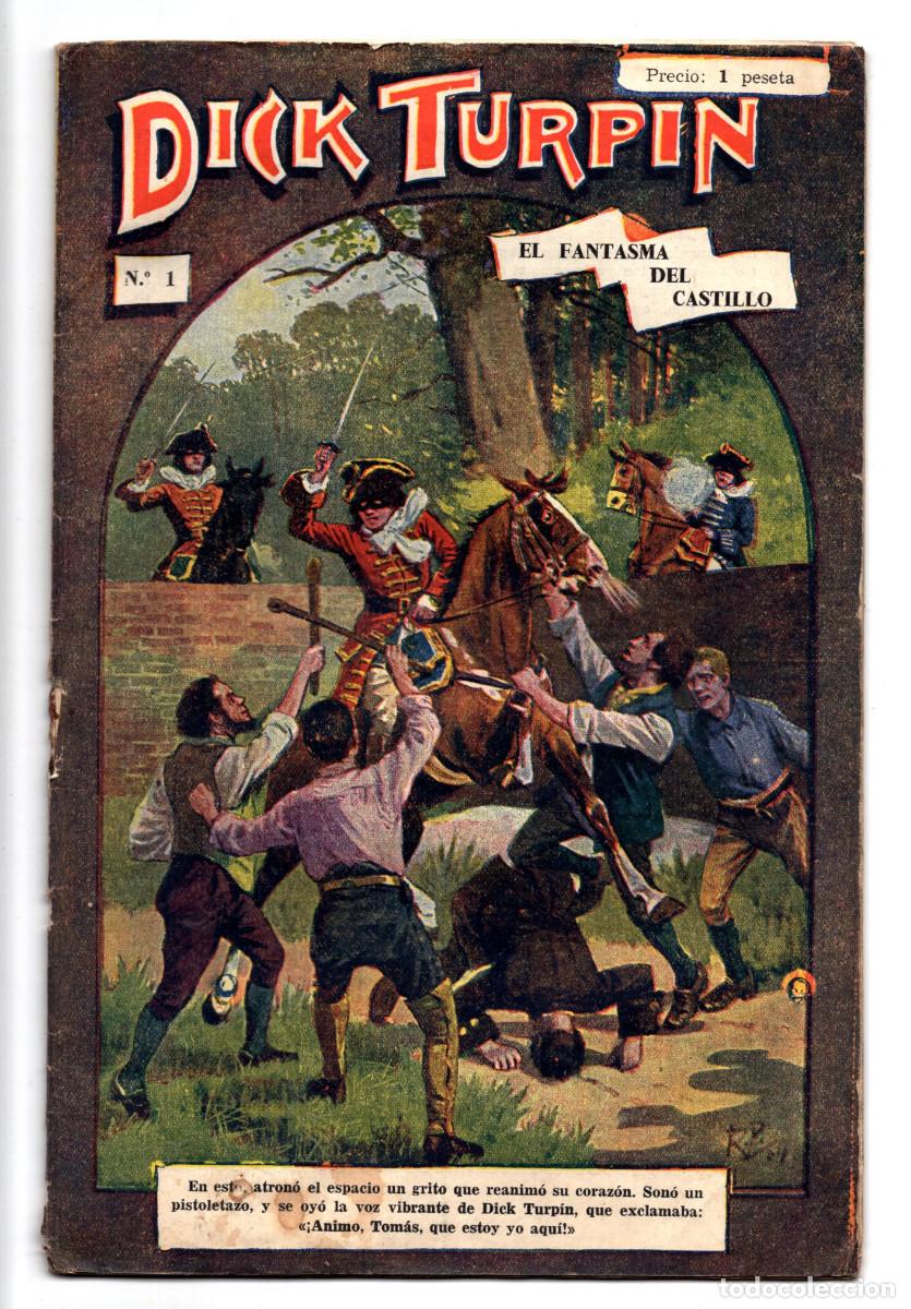 Tebeos: DICK TURPIN, N&ordm; 1, EL FANTASMA DEL CASTILLO. - Foto 1