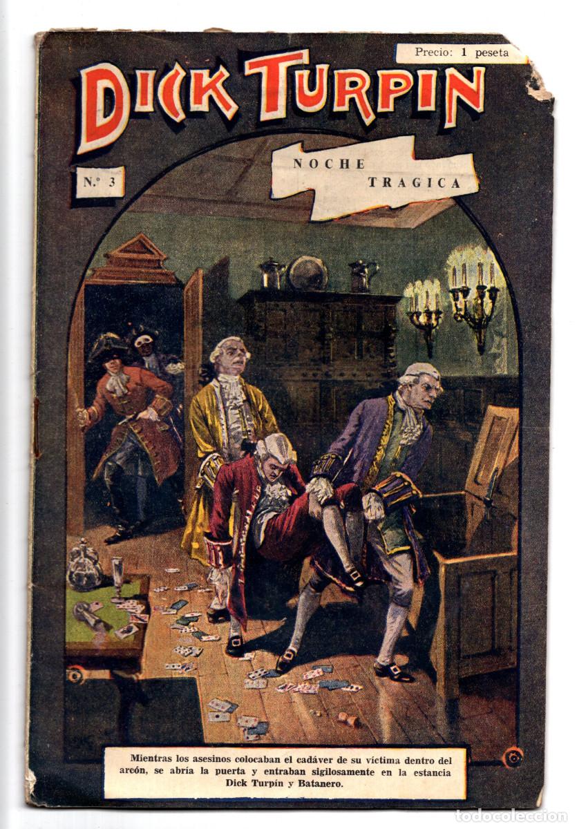 Tebeos: DICK TURPIN, N&ordm; 3. NOCHE TR&Aacute;GICA. - Foto 1