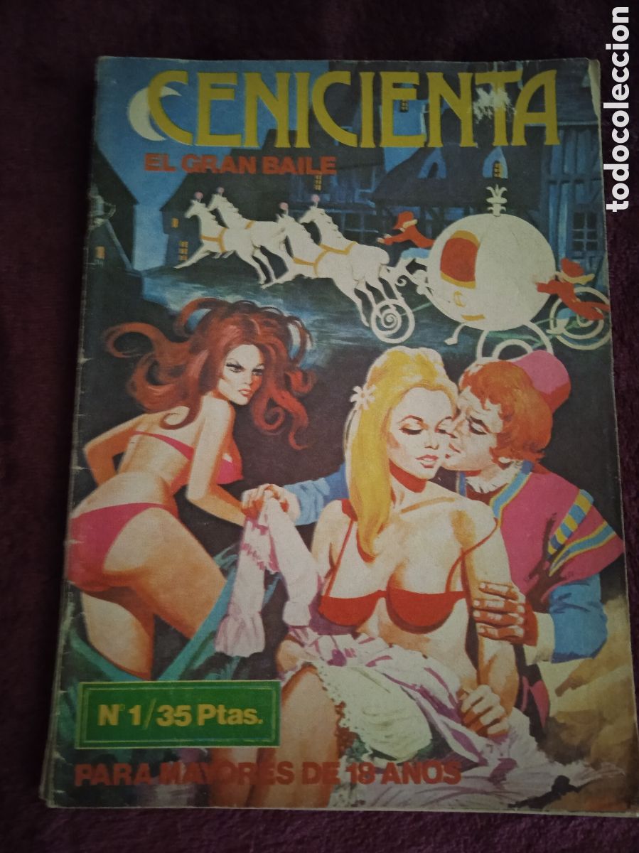 Tebeos: CENICIENTA. C&Oacute;MIC PARA ADULTOS N&ordm; 1 -ED. EDICIONES ACUALES - Foto 1
