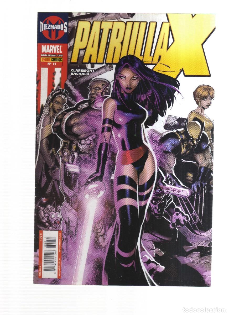 Tebeos: PATRULLA X N,11 PANINI MARVEL DIEZMADOS - Foto 1