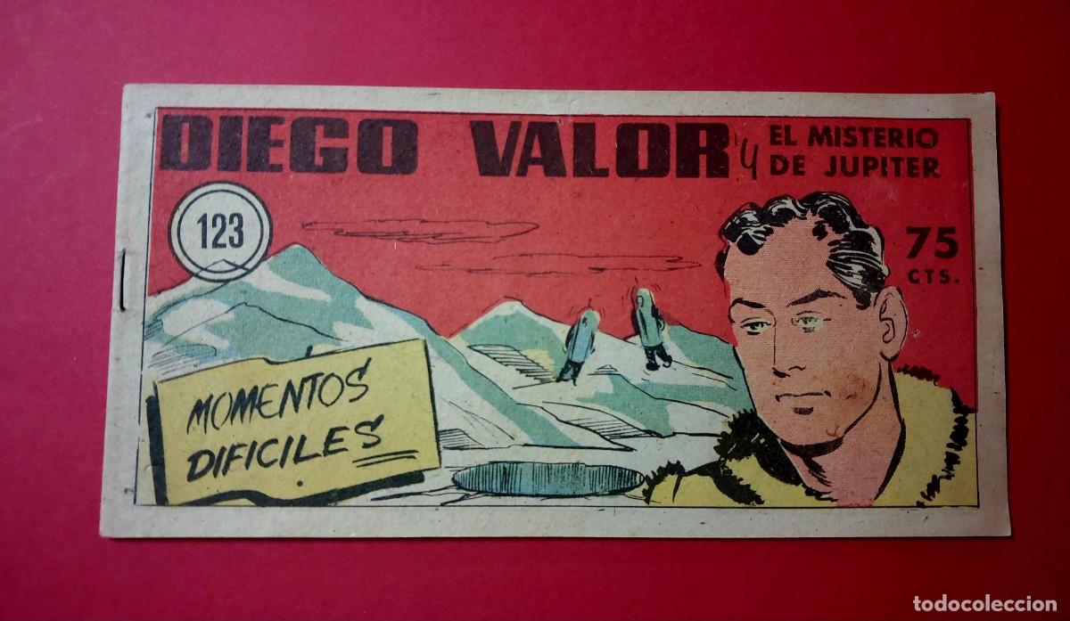 Tebeos: Diego Valor N&ordm; 123 Ediciones Cid 1954 - Foto 1