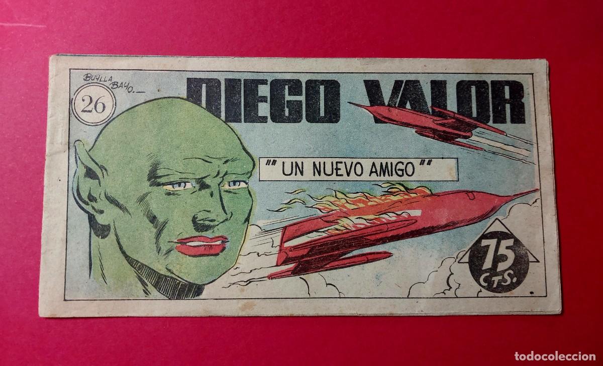 Tebeos: Diego Valor N&ordm; 26 Ediciones Cid 1954 - Foto 1