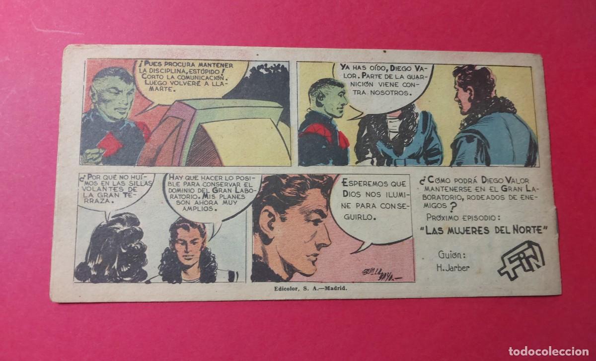 Tebeos: Diego Valor N&ordm; 47 Ediciones Cid 1954 - Foto 2